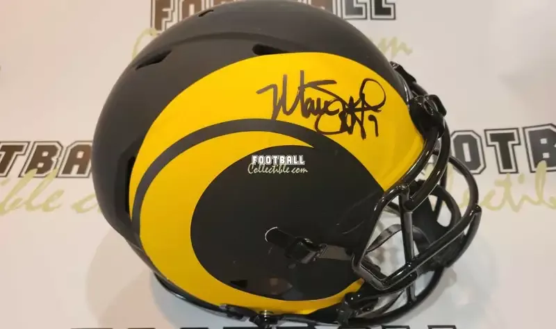 Matthew Stafford Autographed Authentic Los Angeles Rams Eclipse Helmet
