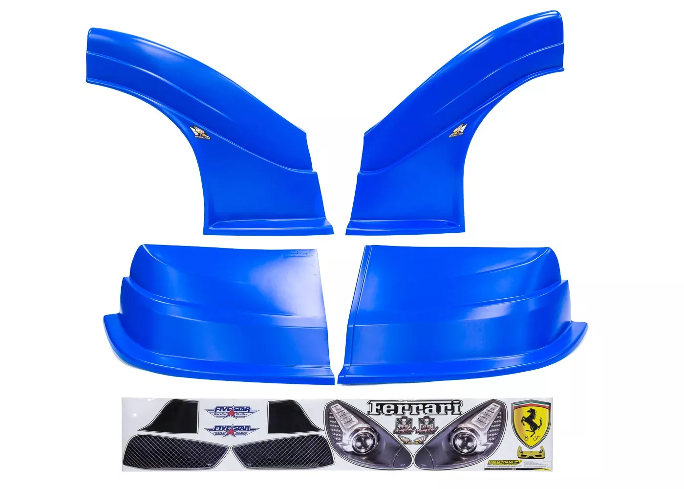 MD3 Evolution DLM Combo Ferrari Chevron Blue