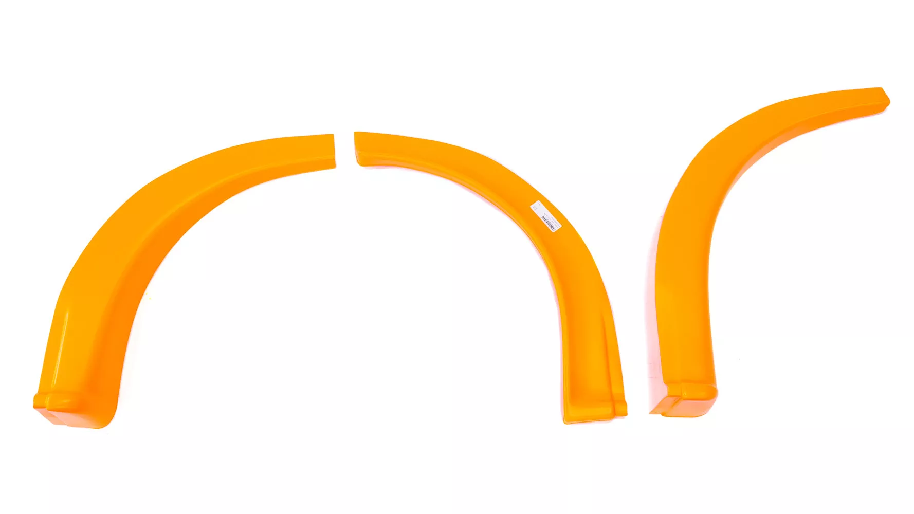 MD3 Wheel Flares Dirt Bright Orange Right