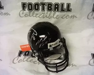 Michael Vick Autographed Mini Helmet