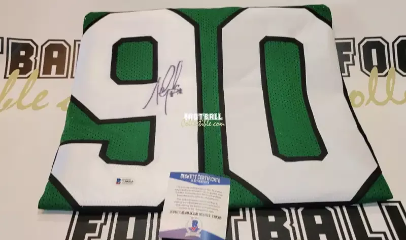 Mike Golic Autographed Philadelphia Eagles Jersey
