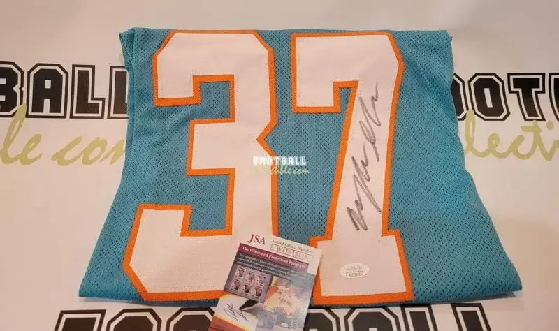 Miles Gaskin Autographed Miami Dolphins Jersey