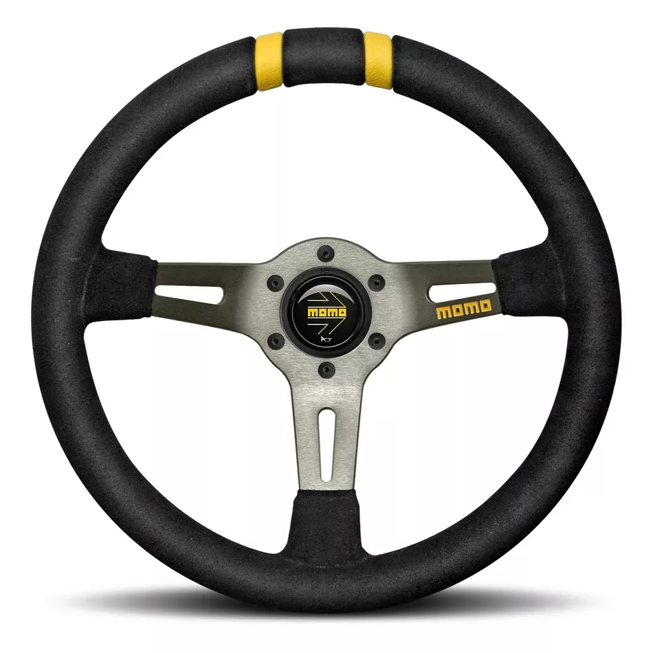 MOMO Tuning & Safety - MOD DRIFT Steering Wheel Black Suede
