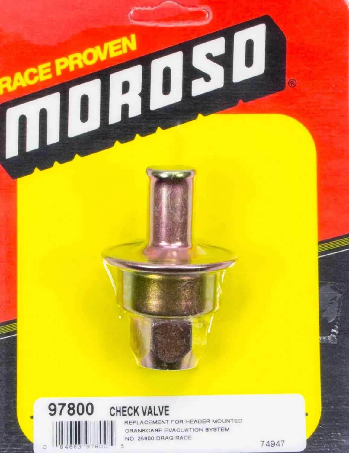 Moroso - Check Valve Hdr Collecto