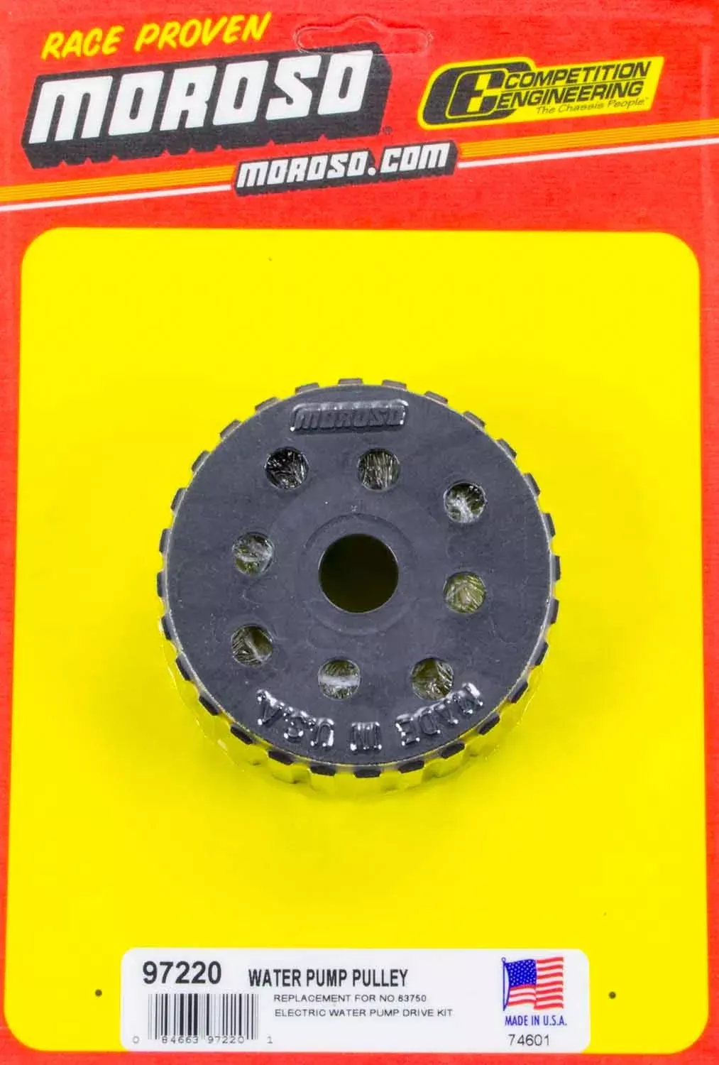 Moroso - Elect. Water Pump Pulley