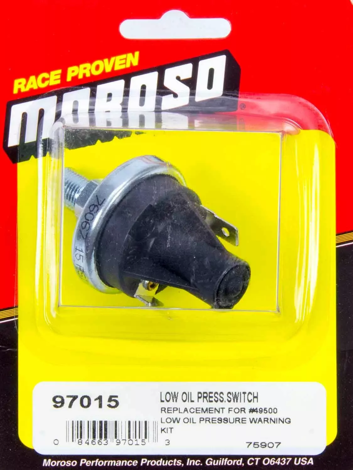 Moroso - Low Oil Pressure Switch