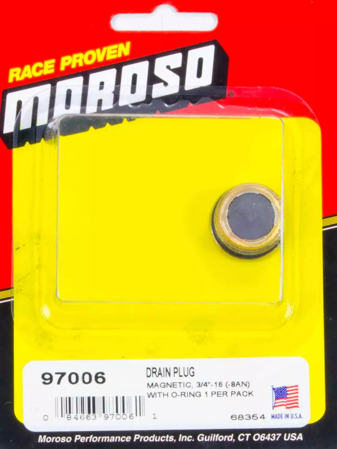 Moroso - Magnetic Drain Plug - 3/4-16