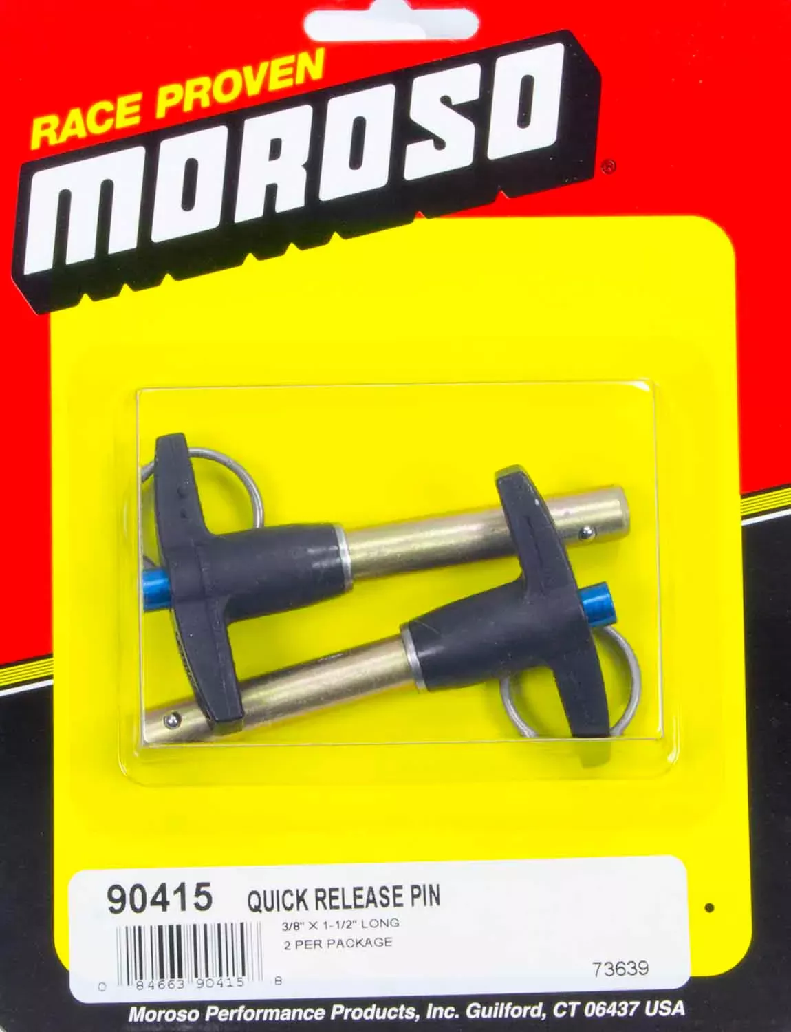 Moroso - Quick Release Pins (2) 3/8 x 1-1/2