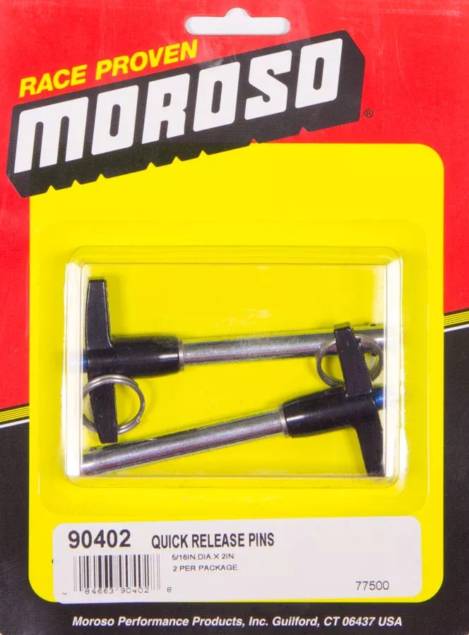 Moroso - Quick Release Pins (2) 5/16 x 2in