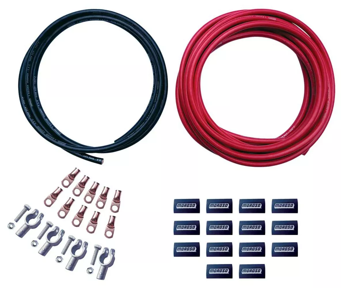 Moroso - Remote Battery Cable Kit Dual Battery