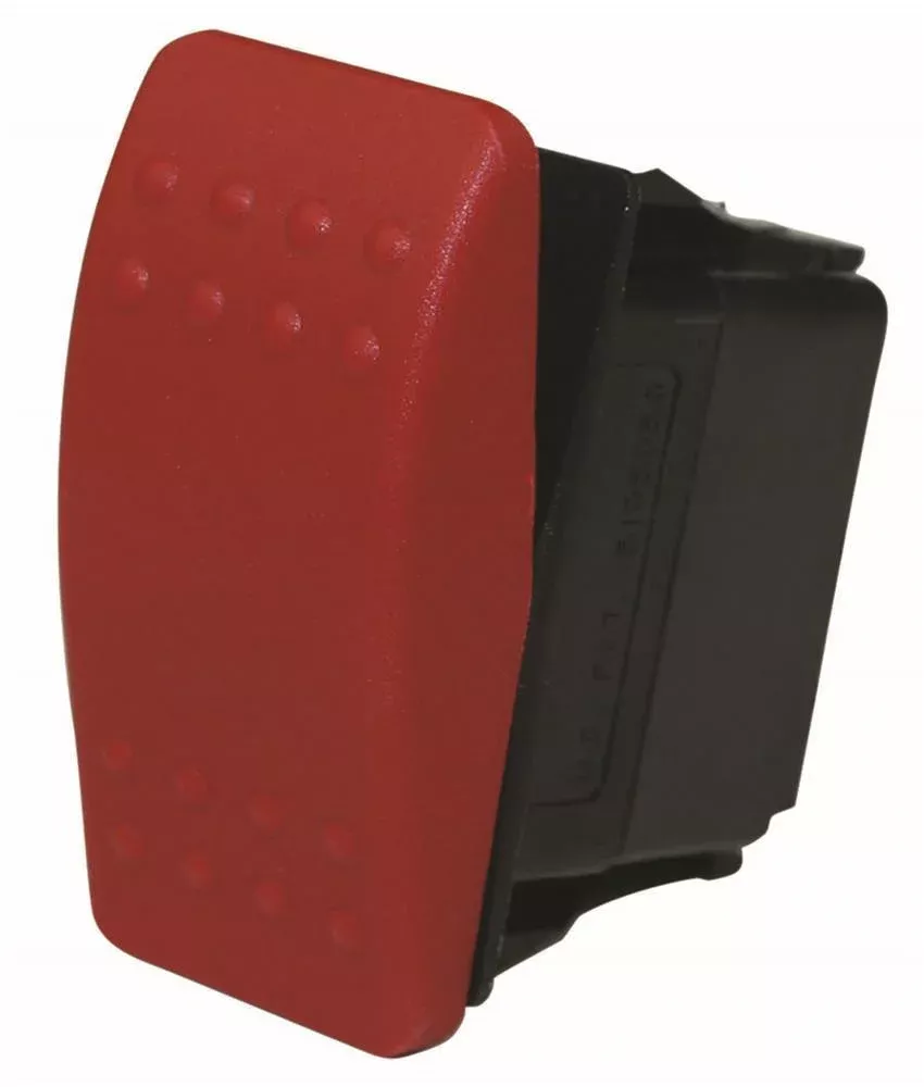Moroso - Repl. Red Cover - Rocker Momentary Switch