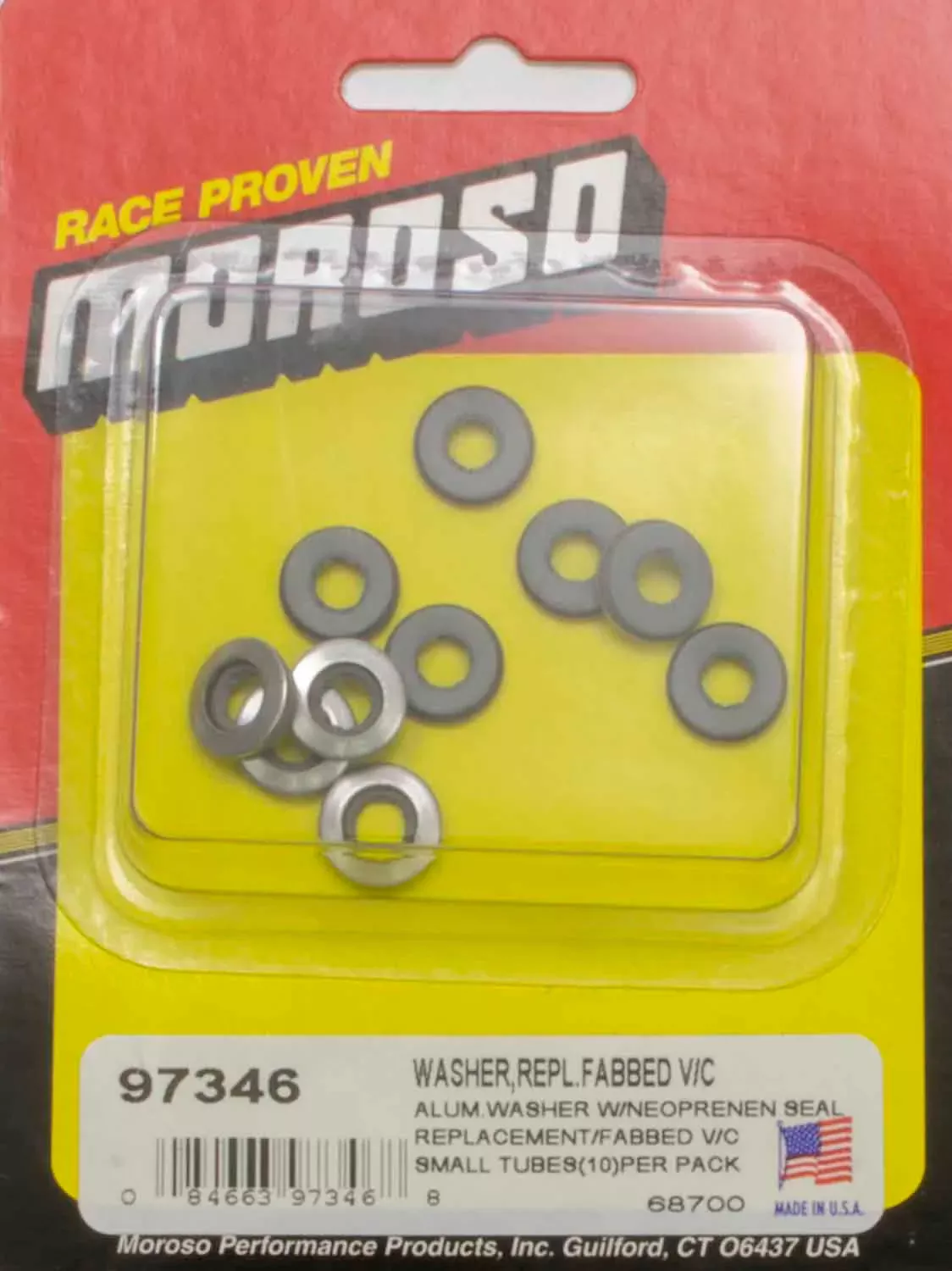 Moroso - Replacement Washers for Fabricated V/C's (10pk)