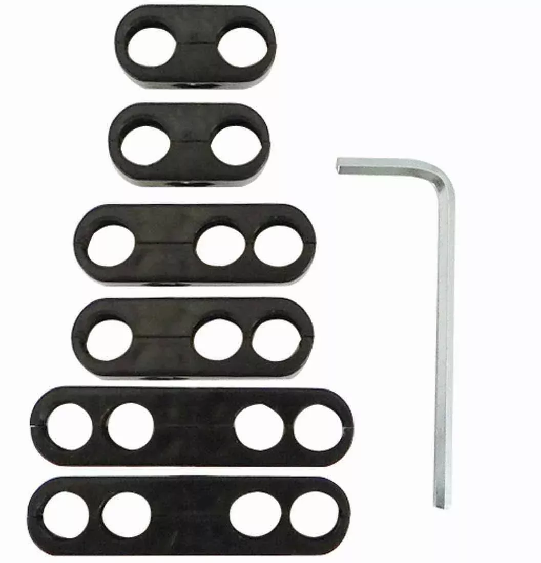 Moroso - Wire Separator Kit Split-Design Black