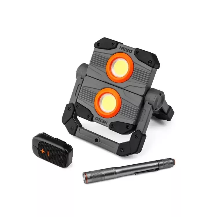 NEBO Light-N-Go Kit / Pen Light, Work Light and Wireless Speaker Combo