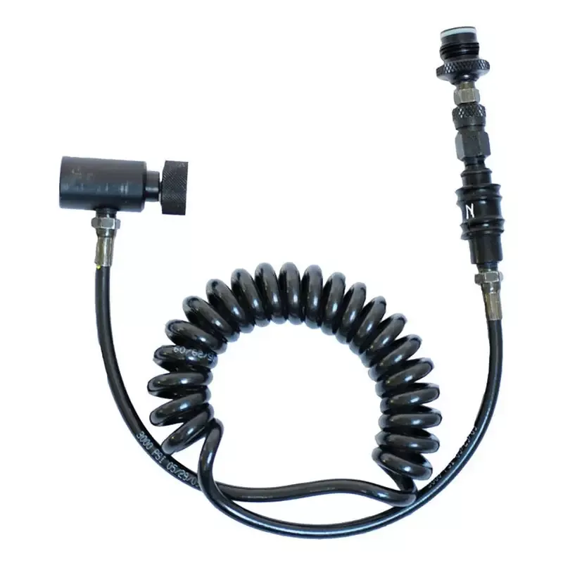Ninja Air Paintball Remote Coil w/Slide Check – Black