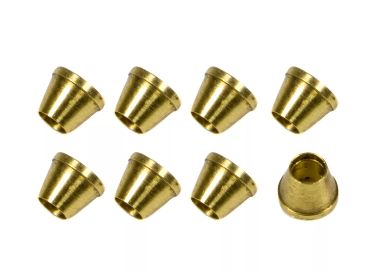 NOS/Nitrous Oxide System - Compression Fitting, 1/8" Tube Cone Ferule, 8 pc.