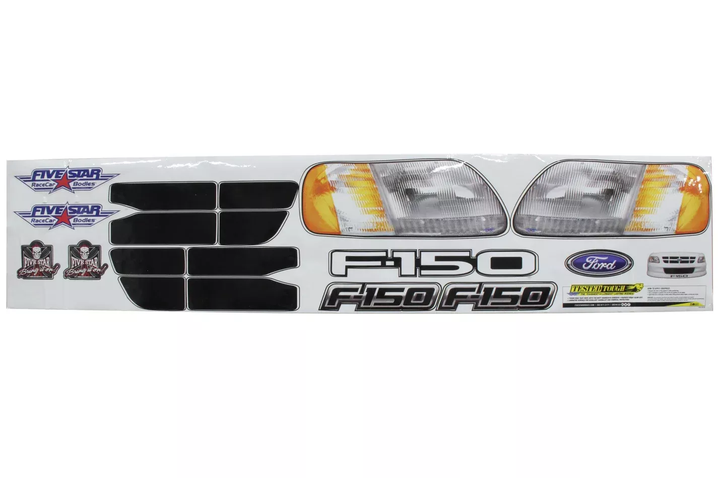 Nose Only Graphics Kit 02 Ford Truck Decal