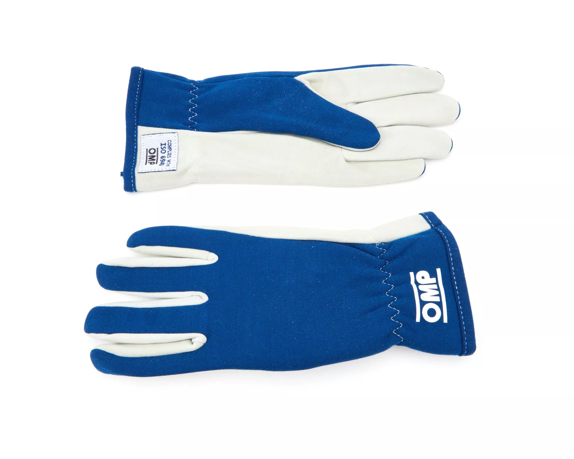 OMP Racing INC - Rally Gloves Blue Size X Large