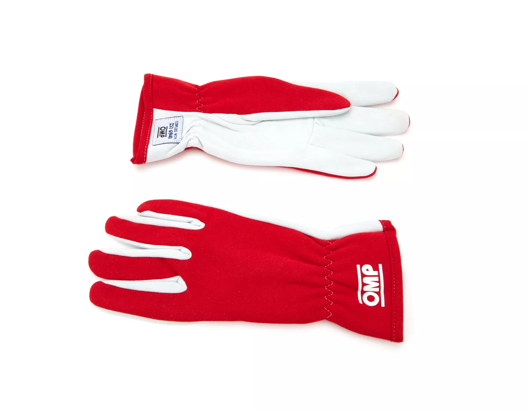 OMP Racing INC - Rally Gloves Red Size Small