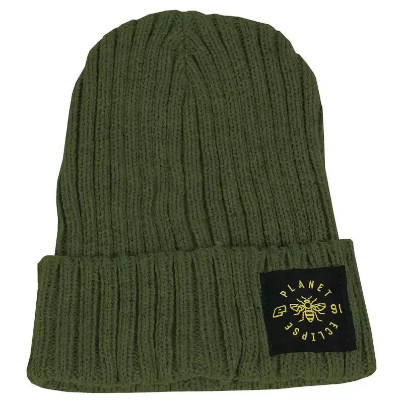 Planet Eclipse Beanie – Worker – Moss Green