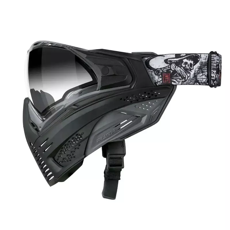 Push Unite Paintball Goggles & Case – The Collector – Black / Grey