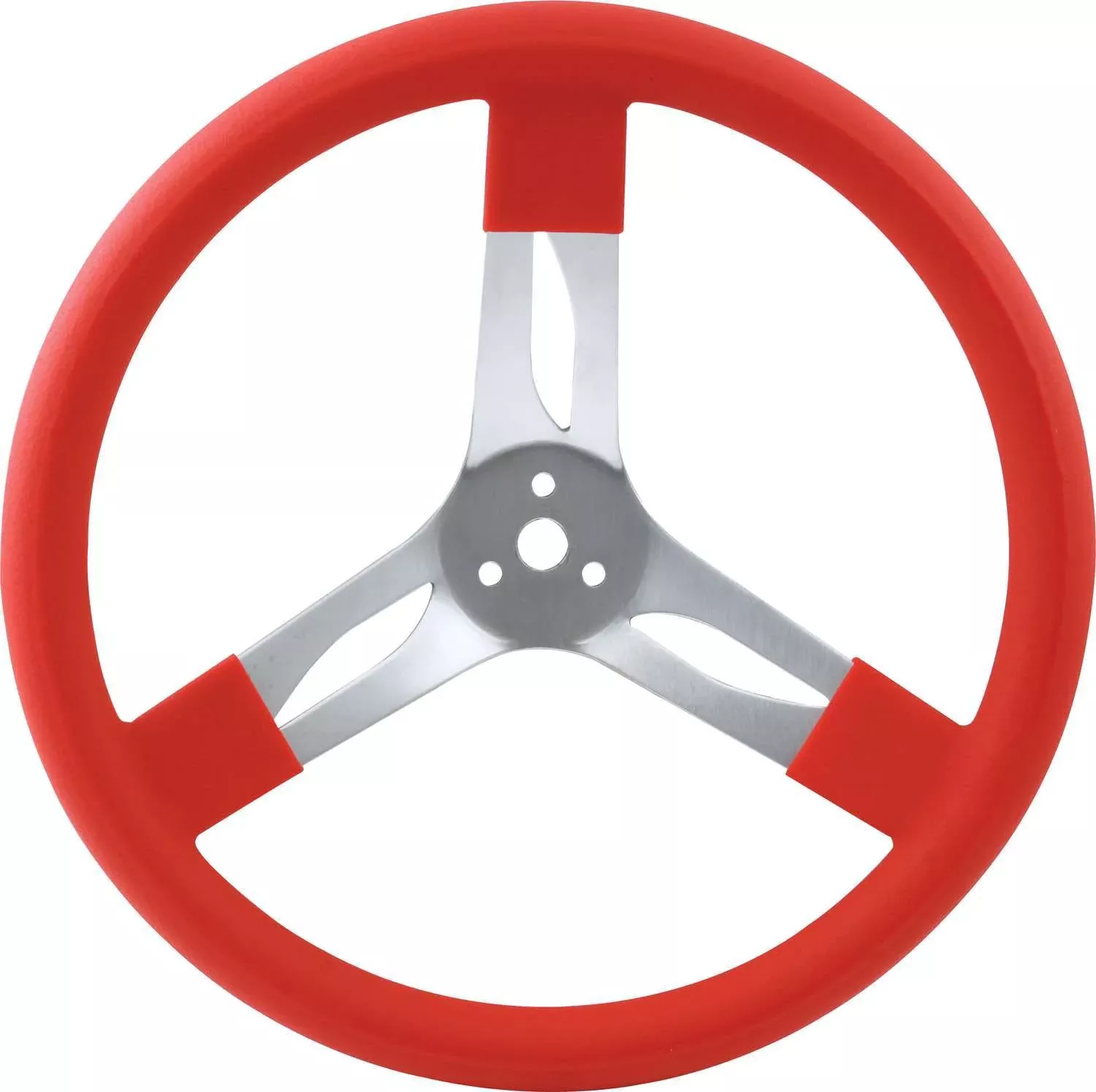 Quickcar Racing - 15in Steering Wheel Alum Red