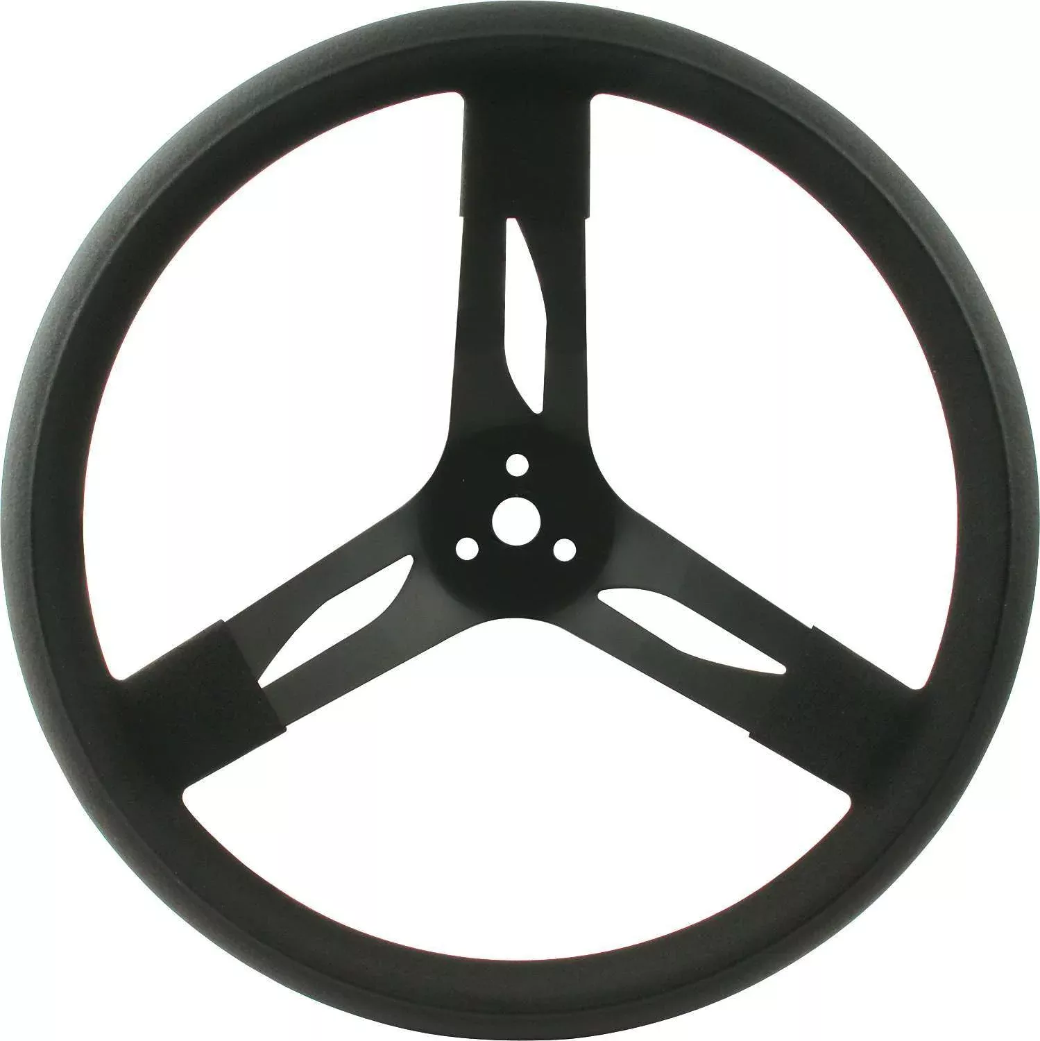 Quickcar Racing - 15in Steering Wheel Stl Black