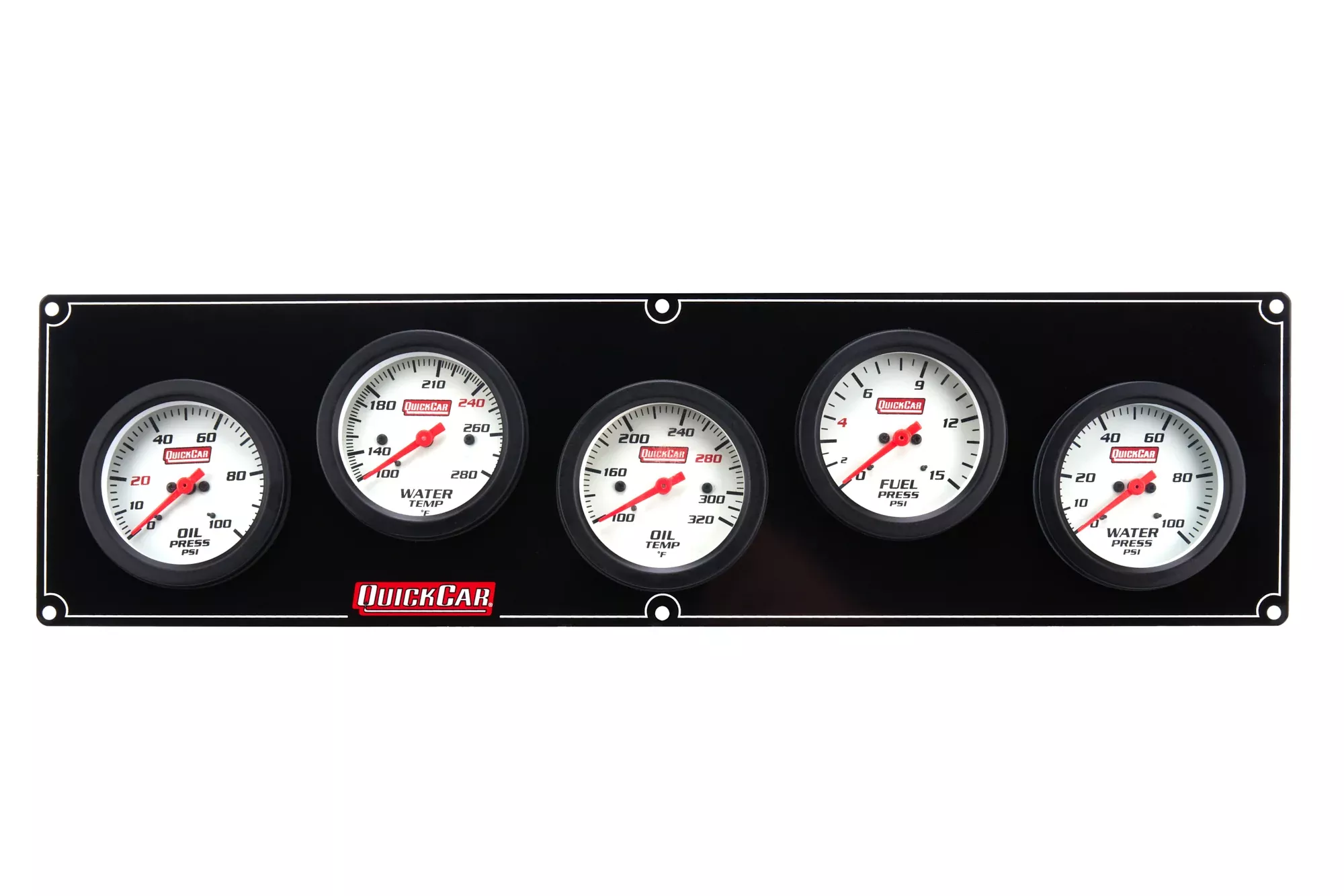 Quickcar Racing - 5 Gauge Extreme Panel OP/WT/OT/FP/WP
