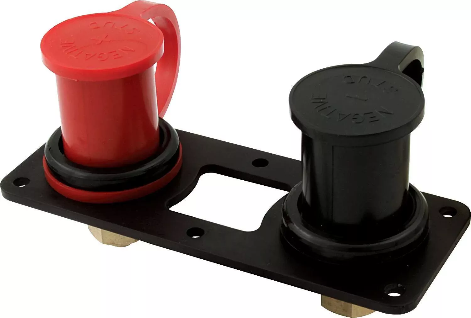 Quickcar Racing - Battery Charging Posts Pair w/Flat Mnt Brkt