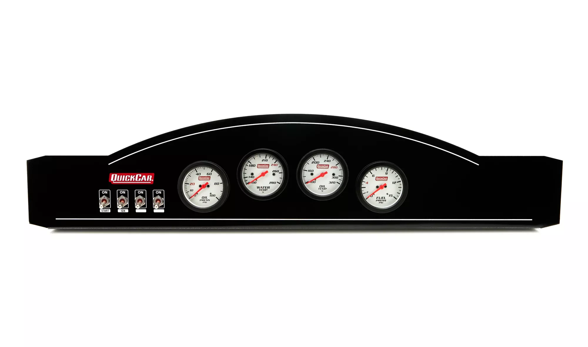 Quickcar Racing - Dash Panel Ext OP/WT/ OT/FP Sng Ign Dual Pckup