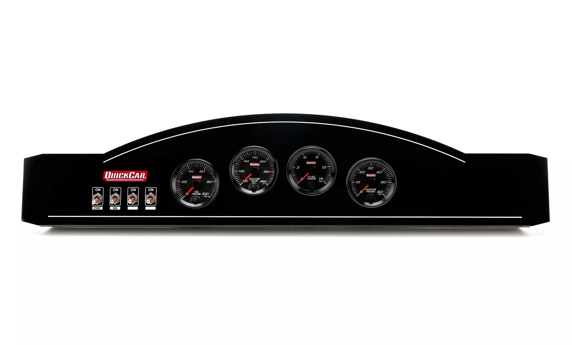 Quickcar Racing - Dash Panel Redline OP/WT /FP/WP Dual Ignition