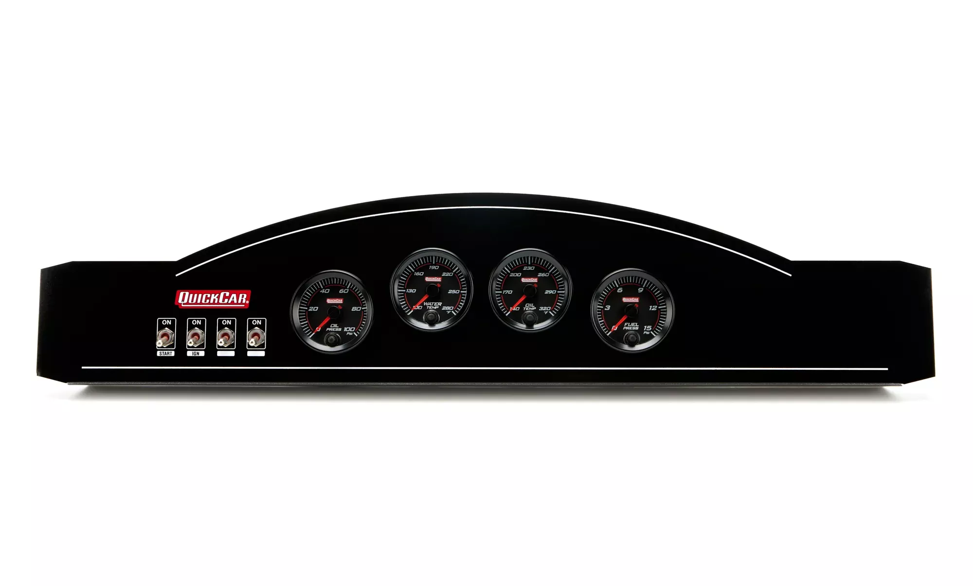 Quickcar Racing - Dash Panel Redline OP/WT /OT/FP Dual Ignition