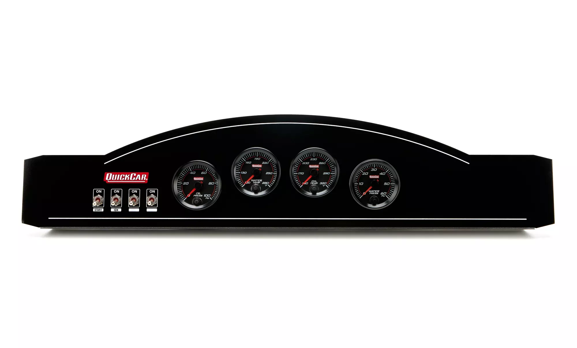 Quickcar Racing - Dash Panel Redline OP/WT /OT/WP Single Ignition