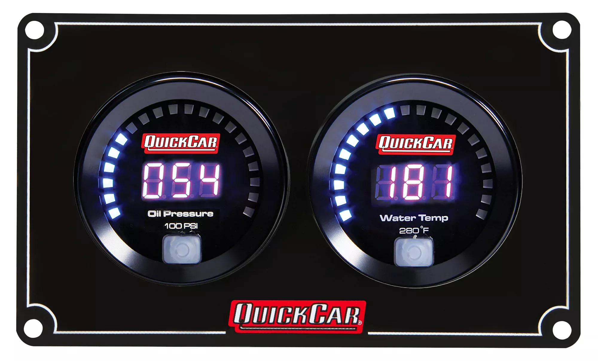 Quickcar Racing - Digital 2-Gauge Panel OP/WT