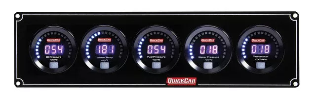 Quickcar Racing - Digital 4-1 Gauge Panel OP/WT/FP100/WP