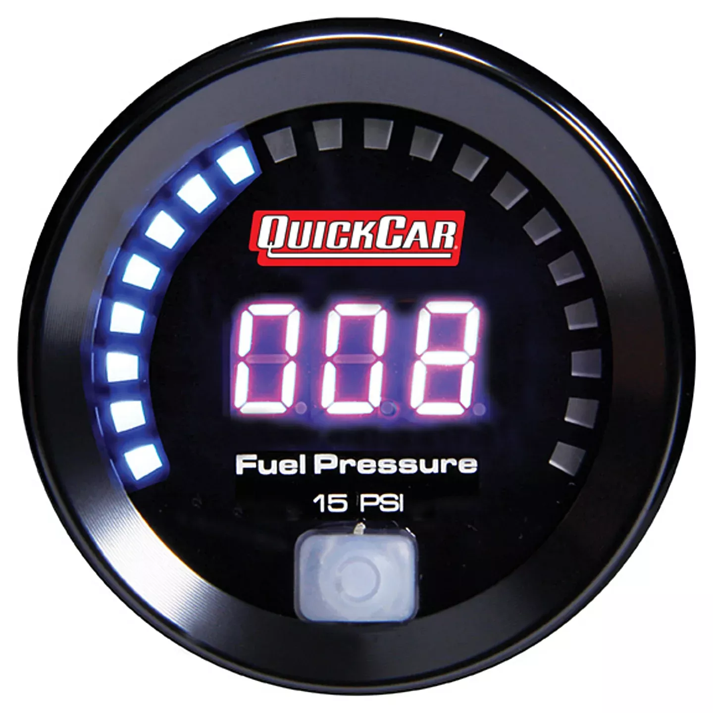 Quickcar Racing - Digital Fuel Pressure Gauge 0-15