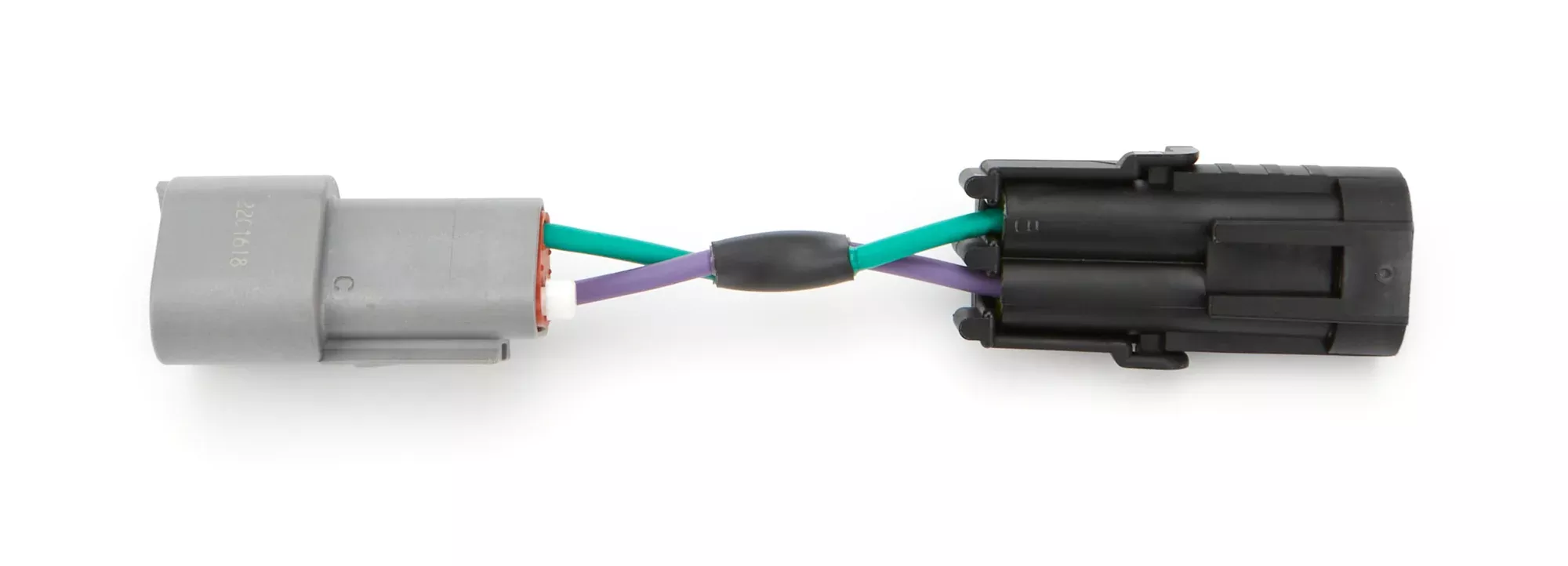 Quickcar Racing - Distributor Adapter Shrt Deutsch to Weatherpack