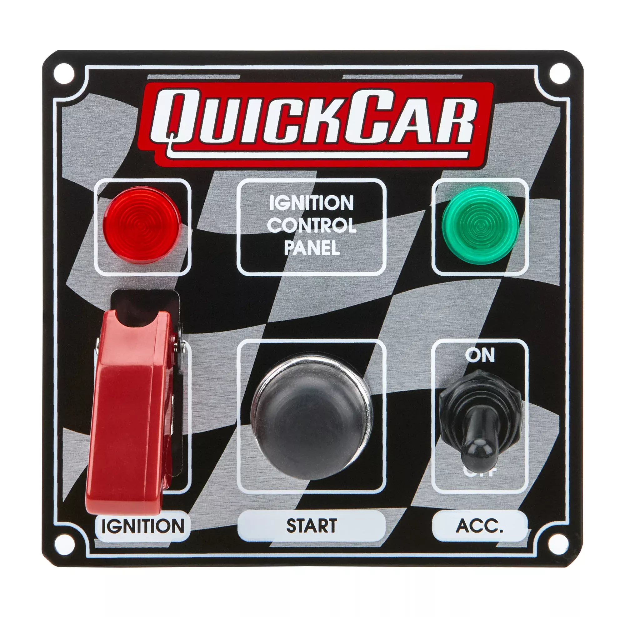 Quickcar Racing - Ign. Panel 2 Switch w/Lights