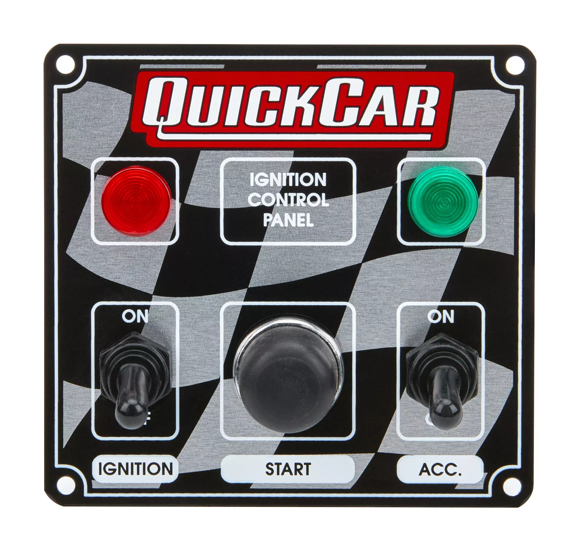 Quickcar Racing - Ignition Panel 2 Switch w/Lights
