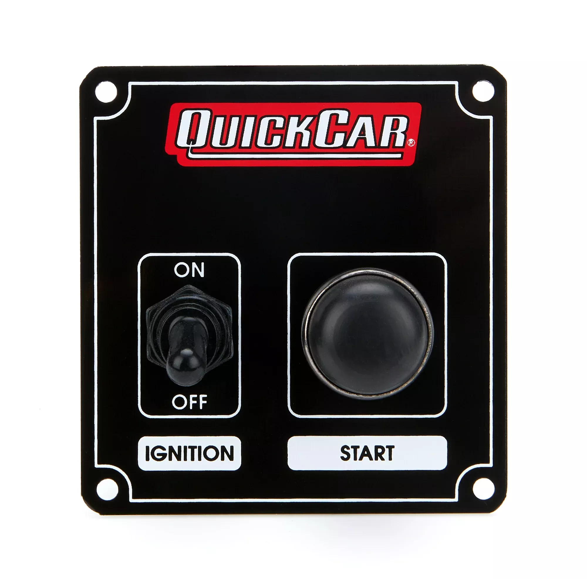 Quickcar Racing - Ignition Panel Black