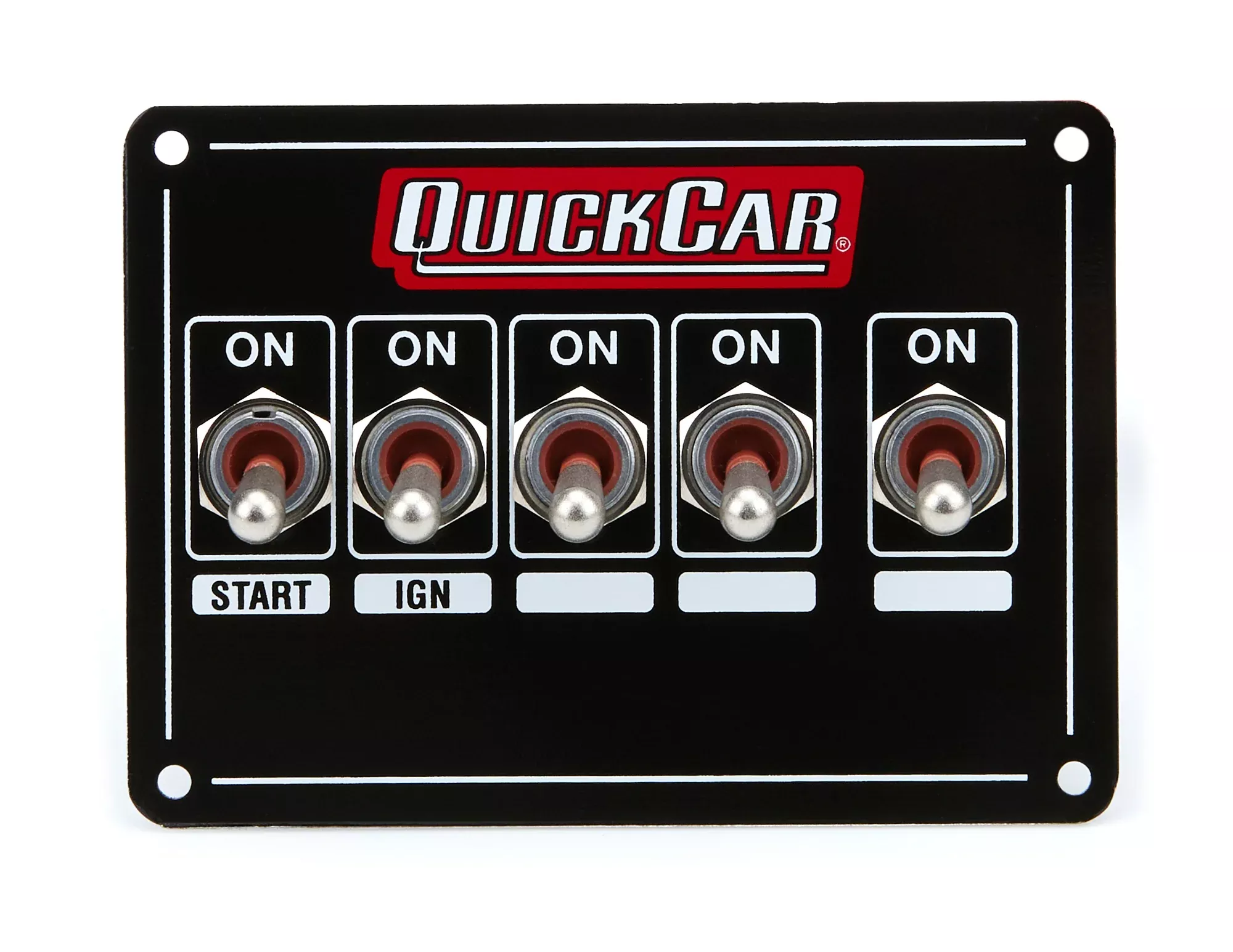 Quickcar Racing - Ignition Panel - Dual Ing. w/X-Over & Acc.