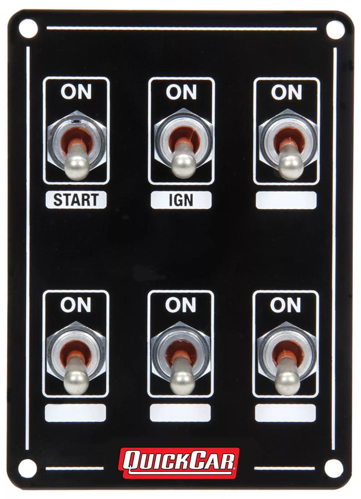 Quickcar Racing - Ignition Panel Extreme 6 Switch Single Ignition