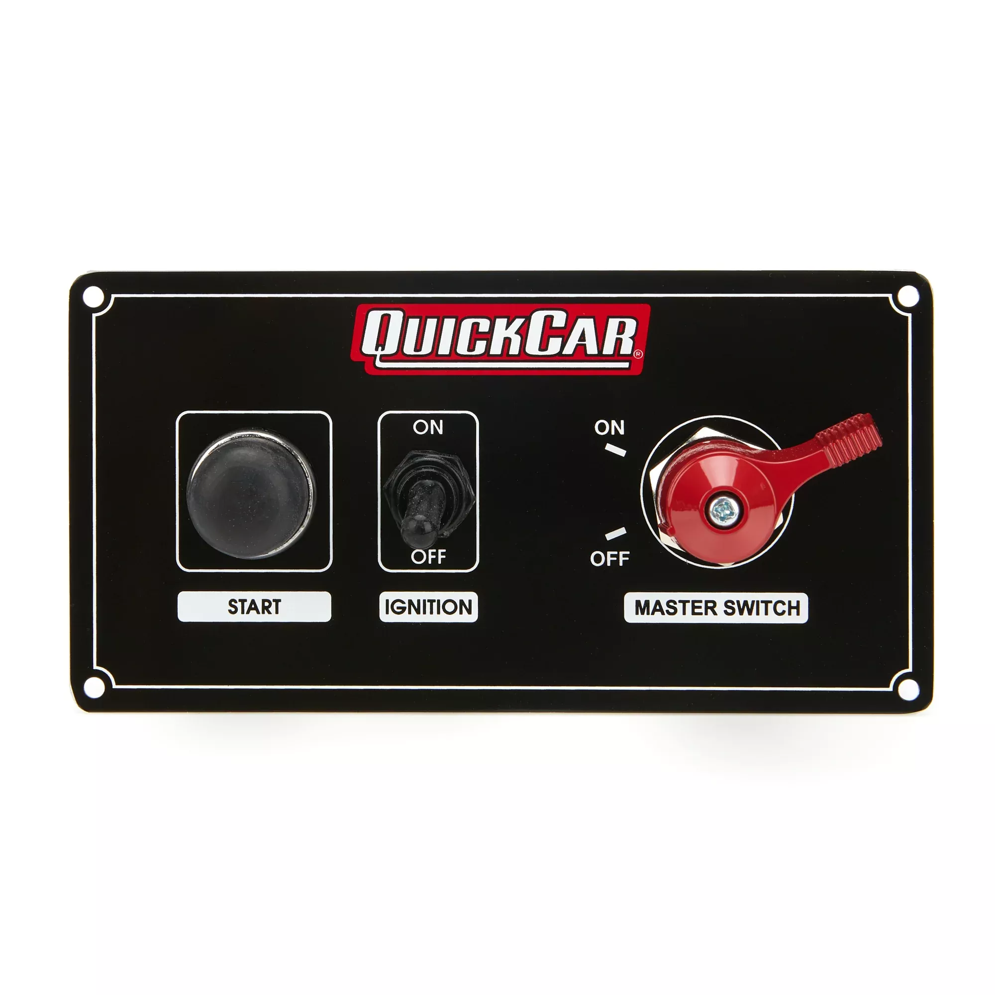 Quickcar Racing - Ignition Panel w/ MSD & 1 Acc. Switch
