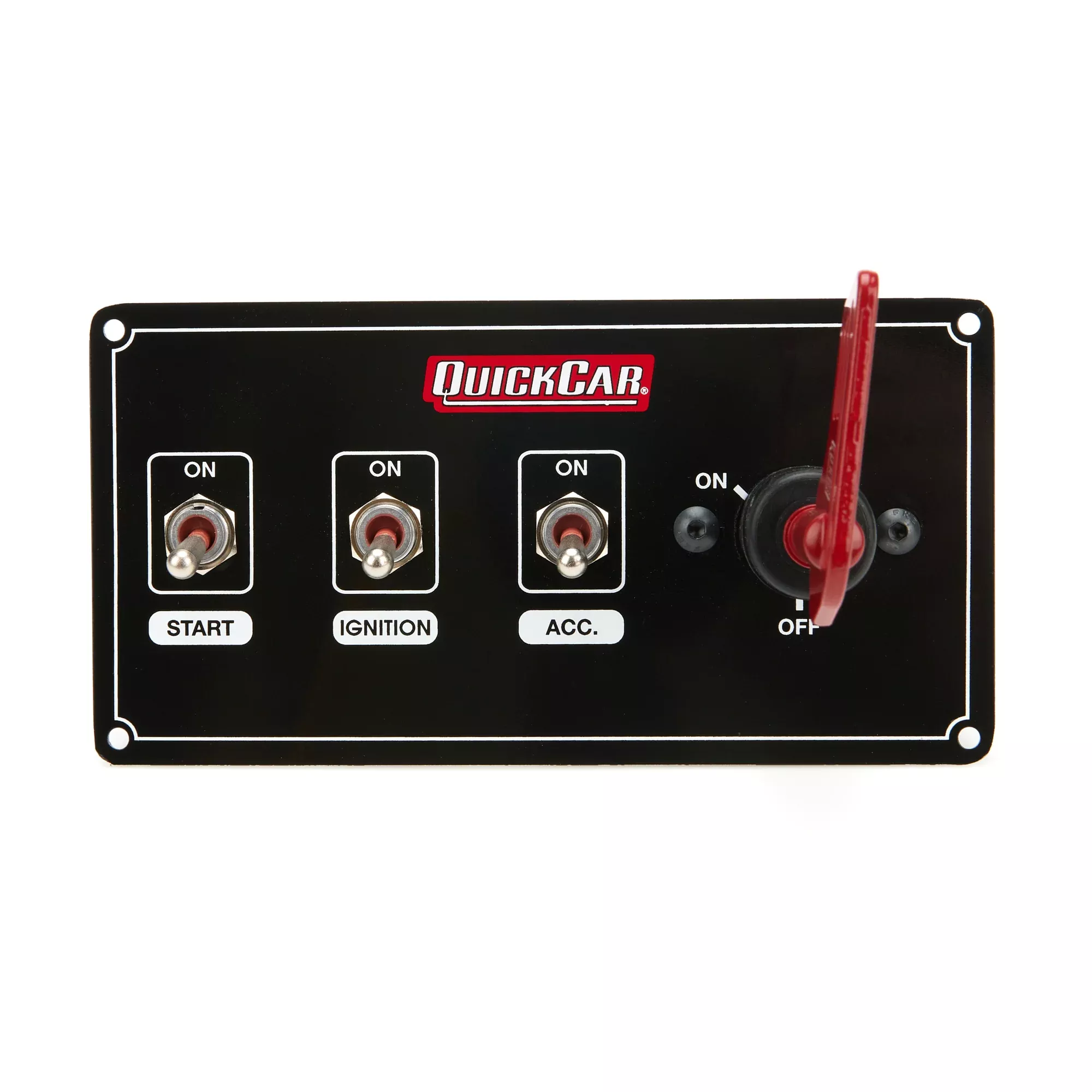 Quickcar Racing - Ignition Panel Weather Proof w/ MSD 1 Acc.
