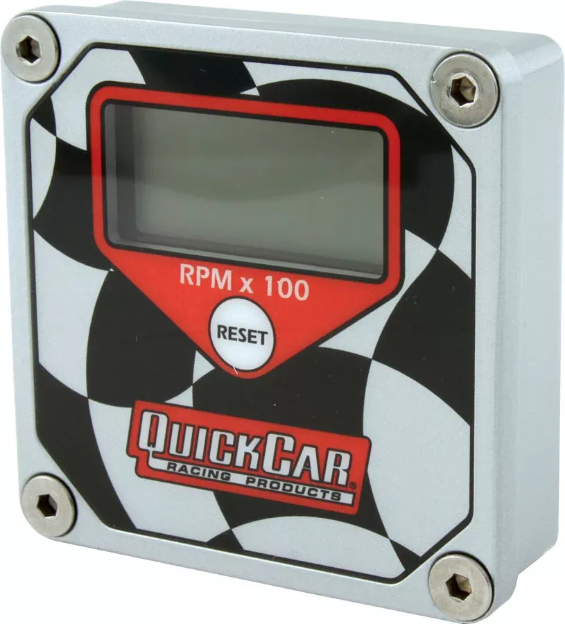 Quickcar Racing - LCD Tachometer Checkered Flag Face
