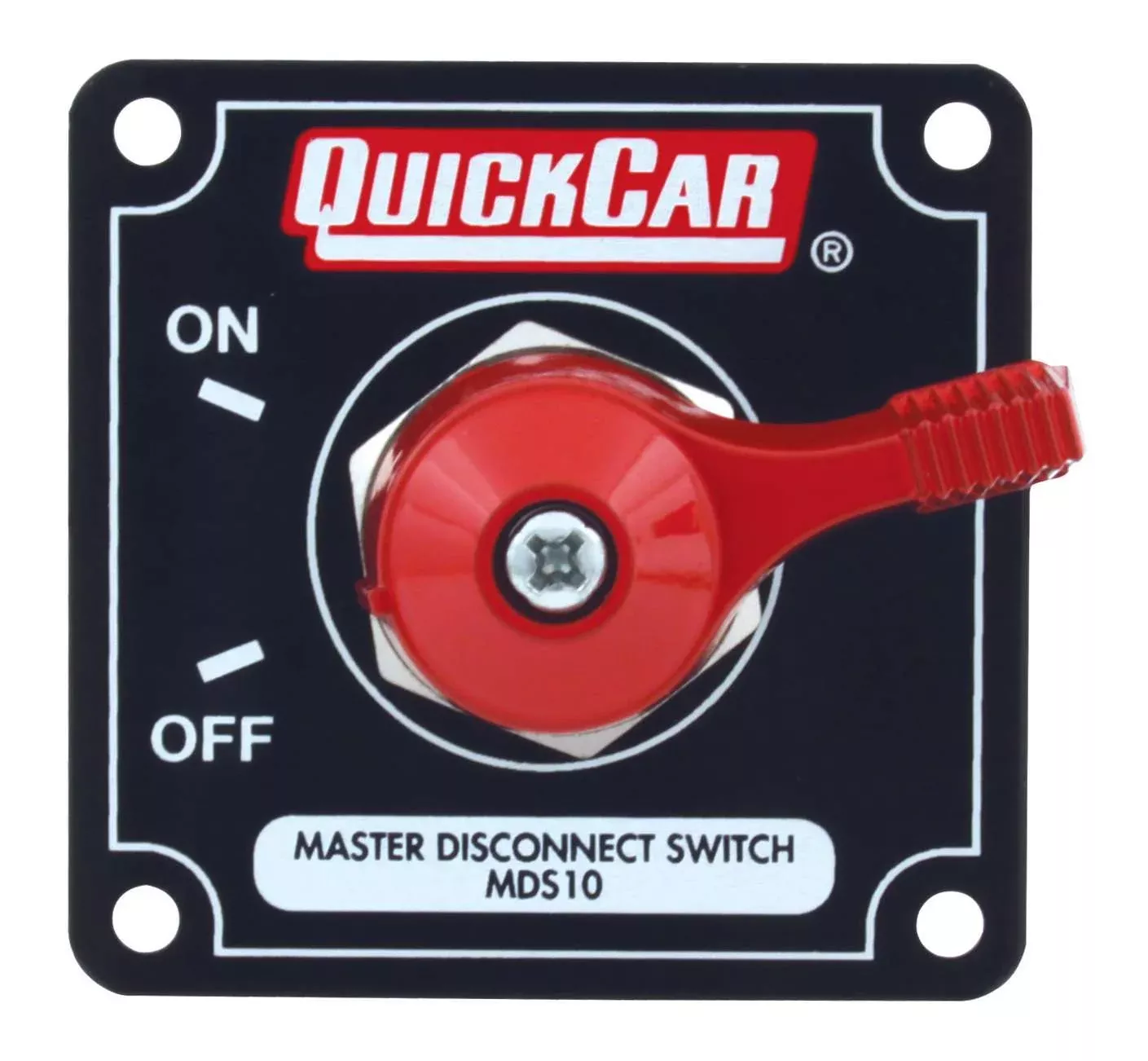 Quickcar Racing - MDS10A SwitchBlack W/ Alternator Posts