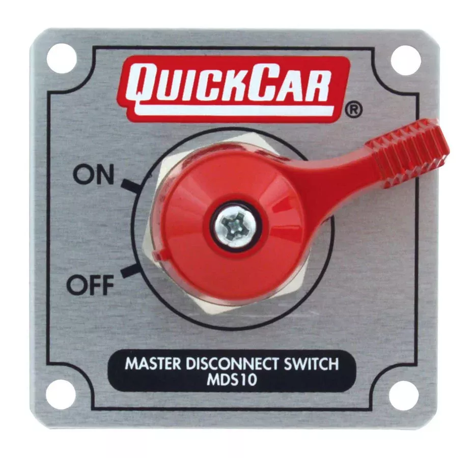 Quickcar Racing - MDS10A SwitchSilver W/ Alternator Posts