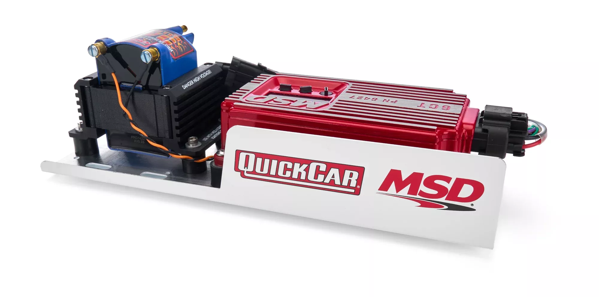 Quickcar Racing - MSD 6CT Box/Coil/ Mounting Plate Kit