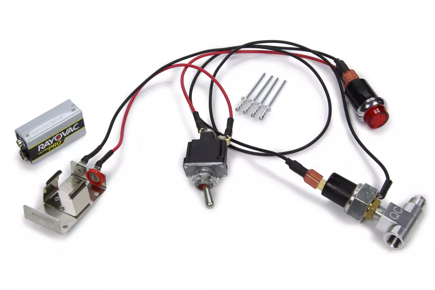Quickcar Racing - Oil Pressure Warning Kit Deluxe