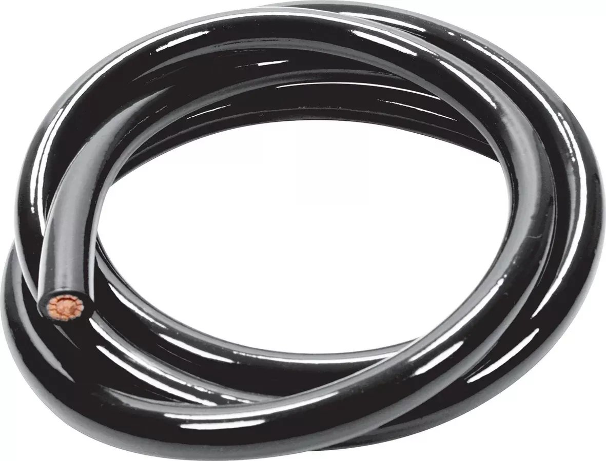 Quickcar Racing - Power Cable 2 Gauge Blk 5Ft